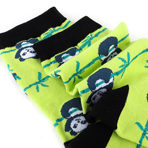 Merclix Calcetines Panda, Calcetines Mujer, Calcetines Divertidos Mujer Originales, Regalo Mujer