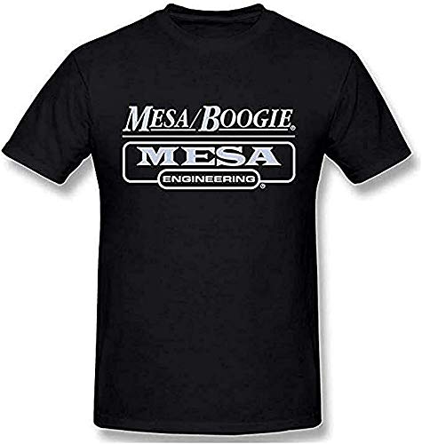 Mesa Boogie Black Leisure Pure Cotton Top Fashion - Camiseta para hombre