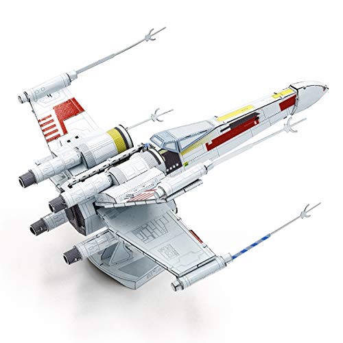 METAL EARTH MAQUETA / PUZZLE 3D De metal. - STAR WARS X-WING STARFIGHTER - Monta tus modelos favoritos en casa. (ICX132)