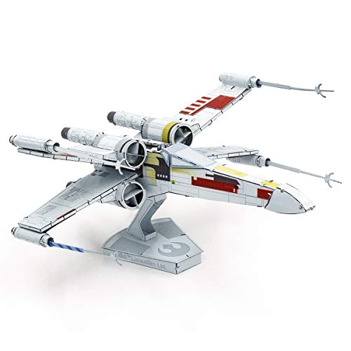 METAL EARTH MAQUETA / PUZZLE 3D De metal. - STAR WARS X-WING STARFIGHTER - Monta tus modelos favoritos en casa. (ICX132)