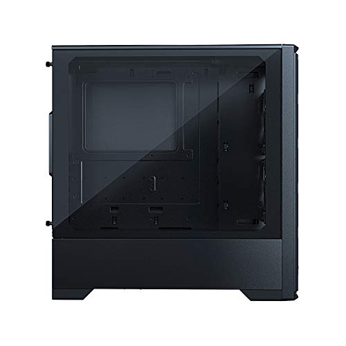 MetallicGear Neo-G Mid-Tower ATX, diseño Frontal de Cristal Templado Decorativo, 2 Ventiladores Digitales RGB Skiron de 120, Controlador D-RGB, Color Negro