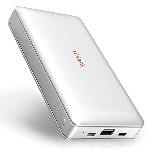 MFI Certified 1TB Disco Duro Externo para iPhone12/11/5/6/7/8 / X, XR/XS MAX, iPad Pro y MacBook y PC, iDiskk Memoria USB 3.0 Disco Duro iPhone Fotos Apoyo