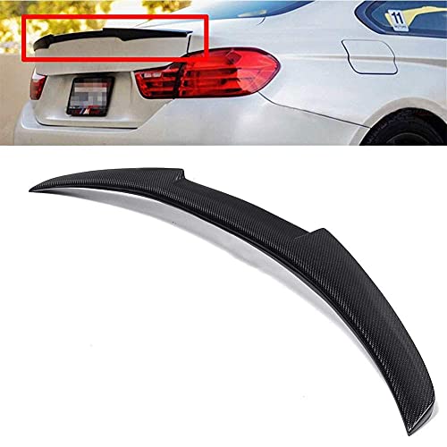 MFQO Alerón De ala De Maletero Trasero De Coche para B MW F32 4 Series 428I 435I 2Dr para 2013-2019 Modelo Coupe M4 Estilo, Decoración De Parabrisas Estilo Fibra De Carbono Cod