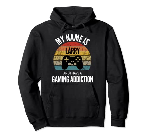 Mi nombre es Larry y tengo una adicción a los juegos Sudadera con Capucha
