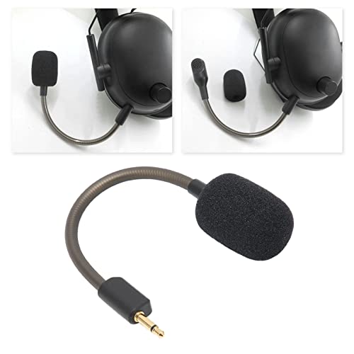 Mic Boom, Micrófono de Auriculares de Juego de Repuesto Desmontable Ajustable para BlackShark V2