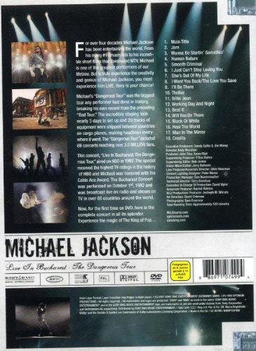 Michael Jackson - Live in Bucharest: The Dangerous Tour [Alemania] [DVD]