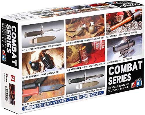 Micro Ace Combat Set 3 German Grenade Stih Gr24 Micro Ace (Plastic Model)