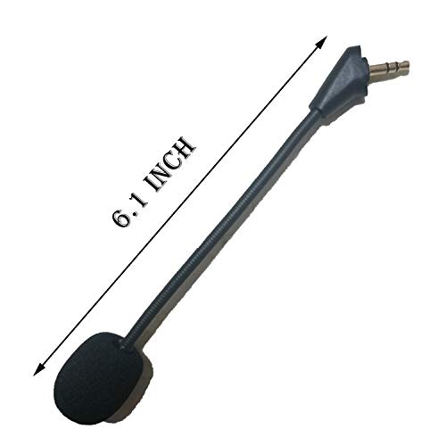 Micrófono de repuesto para auriculares HyperX Cloud Alpha para gaming con micrófono desmontable de 3,5 mm.