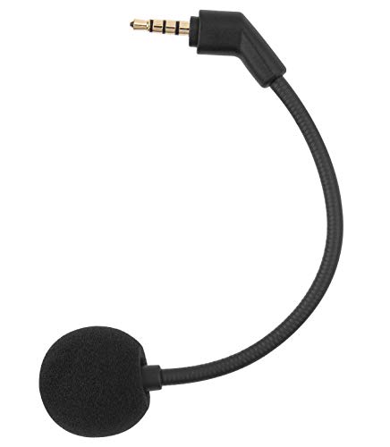 Micrófono desmontable de repuesto para auriculares Kingston HyperX Cloud Flight para juegos en PS4, PS4 Pro, PC, micrófono con cancelación de ruido de 3,5 mm