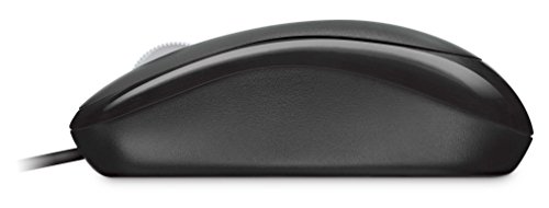 Microsoft Basic Optical Mouse for Business - Ratón óptico básico con USB, Color Negro (OEM)