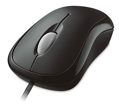 Microsoft Basic Optical Mouse for Business - Ratón óptico básico con USB, Color Negro (OEM)