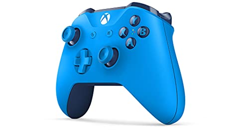 Microsoft - Mando Inalámbrico, Color Azul (Xbox One), Bluetooth