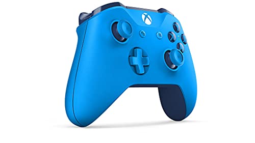 Microsoft - Mando Inalámbrico, Color Azul (Xbox One), Bluetooth