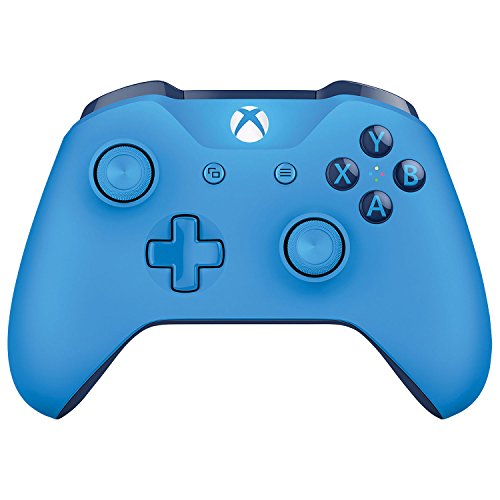 Microsoft - Mando Inalámbrico, Color Azul (Xbox One), Bluetooth