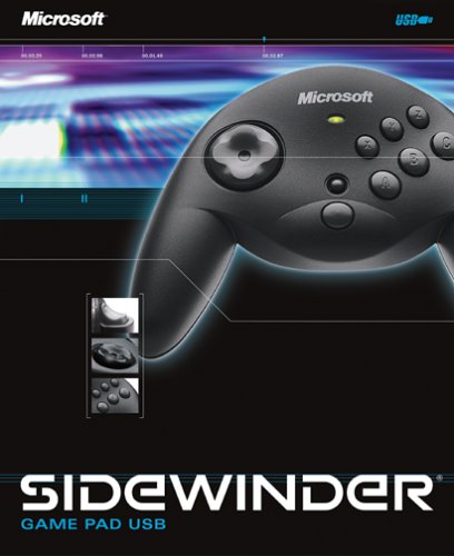 Microsoft Sidewinder Game Pad USB Negro Teclado para móvil