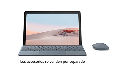 Microsoft Surface Go 2 - Portátil 2 en 1 de 10.5 pulgadas Full HD, Wifi, Intel Pentium Gold 4425Y, 8 GB RAM, 128 GB SSD, Windows 10 Home Platino
