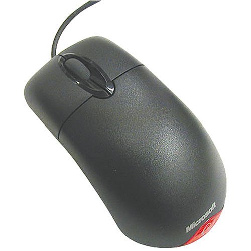 Microsoft Wheel Mouse Optical - Ratón (Óptico, USB, Negro)