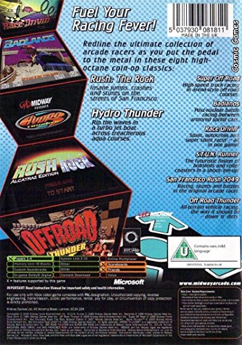 Midway's Arcade Treasures 3 (Xbox) [Importación inglesa]