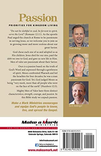 Mighty Men of Valor: Book 3 - Passion: Priorities for Kingdom Living: Volume 3