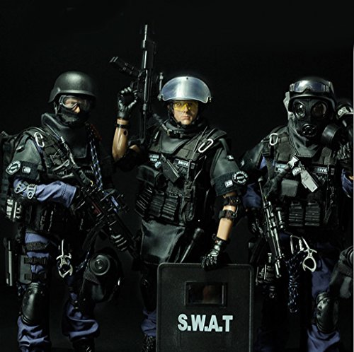 Milageto 1/6 Soldado de Las Fuerzas Especiales 12 "Figuras de Acción Wargame Counter-Strike Games - Breacher