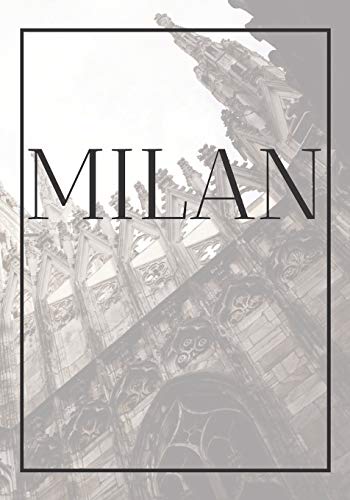 Milan: A decorative book for coffee tables, end tables, bookshelves and interior design styling | Stack city books to add decor to any room. Faded ... for interior design savvy people: 23 (CITIES)