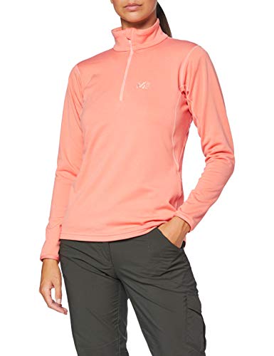 MILLET Seneca Tecno PO W Fleece Jacket, H Pop Coral, M Womens