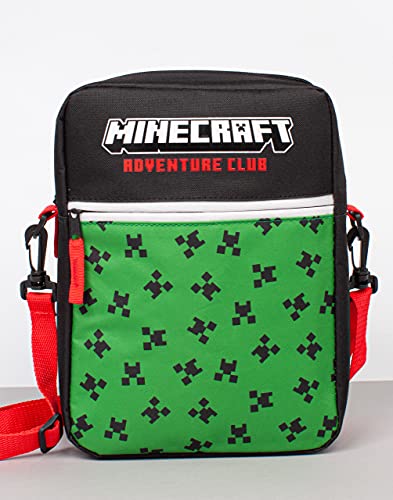 Minecraft Bolsa niños niños Enredadera Cara Juego Crossbody Merchandise Un tamaño