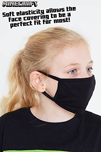 Minecraft Braga Cara Niños, Bragas Multifuncion para Nariz y Boca, Pañuelo Proteccion Facial, Regalos para Niños Niñas y Adolescentes