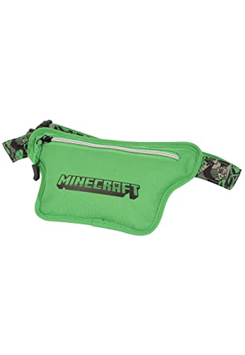Minecraft Camo Creeper Boys Bum Bag | Official Merchandise
