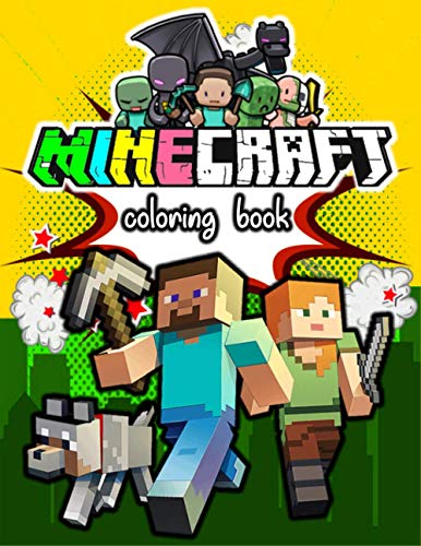 Minecrạft Coloring Book: 100 pages Superior Edition - Color All Your Favorite Minecrạftt bulk | Perfect Gift Birthday or Holidays for Children