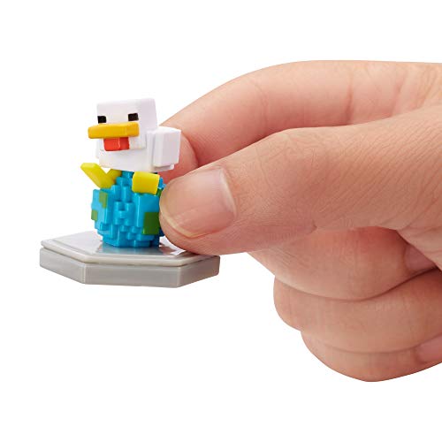 Minecraft: Earth Boost Minis - Paquete de figuras de pollo futuro