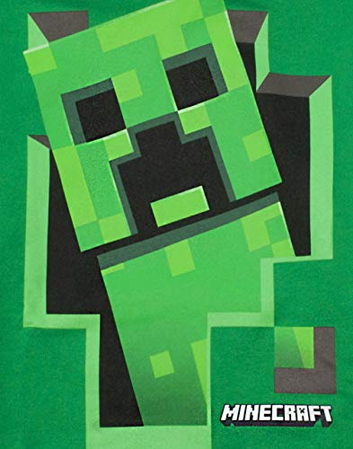 Minecraft Hoodie Boys Creeper Green Jumper Gamer Kids Sudadera con Capucha 9-10 años