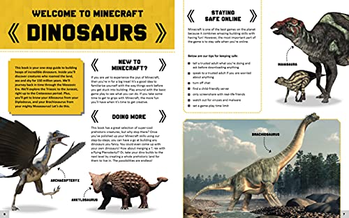 Minecraft Master Builder - Dinosaurs: Create fearsome dinosaurs in Minecraft!