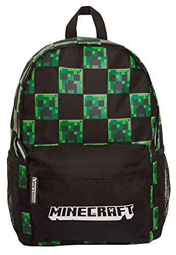 Minecraft Mochila para niños, adultos, enredadera, gamer, escuela, bolsa, videojuegos, portátil, mochila para videojuegos, regalo para jugadores