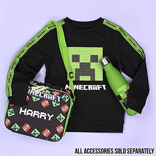 Minecraft - Regalos Niños - Pijamas Mercancía de Videojuegos - Cumpleaños Juego Camiseta Mercancía Edad 7/8