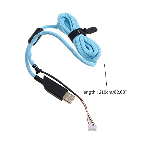 MingSheng For Keyboard Mouse Replacement Cable Umbrella Rope Mouse Cables Soft Durable Wire for Zowie EC1-A EC1-B FK1 FK2 EC1-B Mouse Cable Replacement Management
