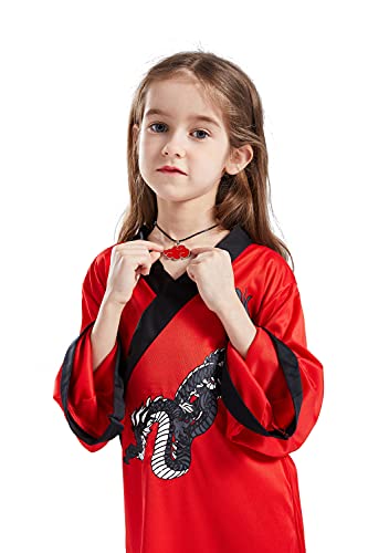 MINGZUO Collar de Lackingone con Colgante Naruto Akatsuki Cosplay Red Cloud