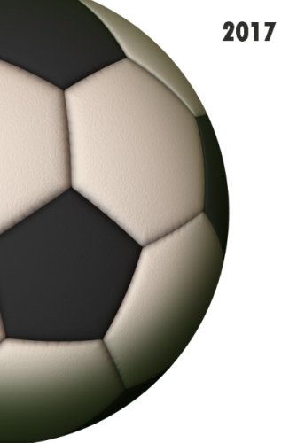 Mini Kalender 2017 - Fußball: ca. A6 - 1 Woche pro Blatt