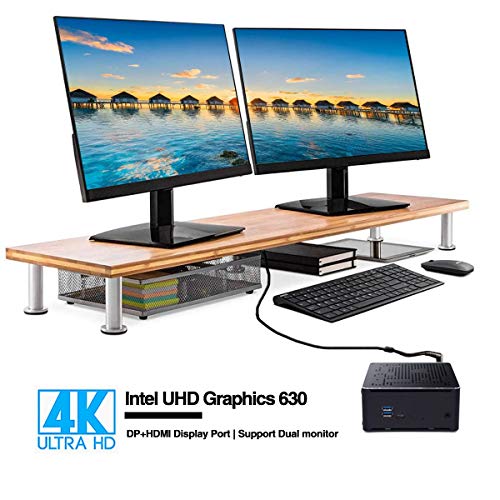 Mini PC para Juegos, Core i9 9880H UHD Graphics 630 Mini computadora de Escritorio, Windows 10 Pro de 64 bits, DDR4 32GB RAM / 512GB M.2 SSD, Gigabit Ethernet, HDMI 2.0+ DP, TPC, WiFi/BT 4.2