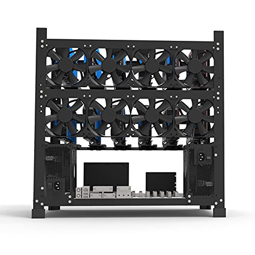Mining Rig Frame for 6/8/12 GPU,Rig Mineria Bitcoin,Motherboard Bracket Eth/ETC/ZEC Ether Accessory Tool 3 Layers