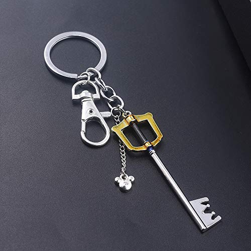 MINTUAN Llavero Kingdom Hearts Key Set Llavero Colgante Hebilla Pequeña Joyería Colgante Anime Periférico
