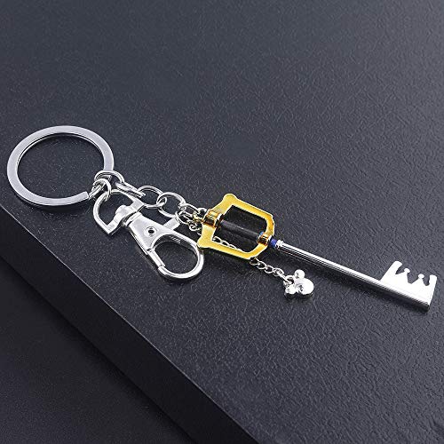 MINTUAN Llavero Kingdom Hearts Key Set Llavero Colgante Hebilla Pequeña Joyería Colgante Anime Periférico