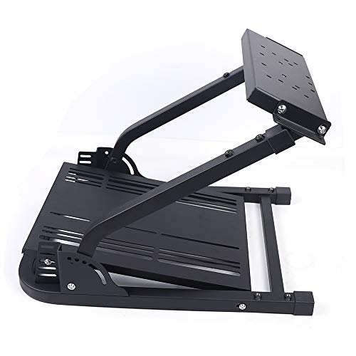 MINUS ONE Soporte del Volante para Logitech G27 G25 G29 Altura del Volante Ajustable Plegable, Solo Soporte para Juegos Soporte para Ruedas y Pedal no incluidos