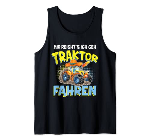 Mir Reichts Ich Geh Traktor Fahrenheit. Camiseta sin Mangas