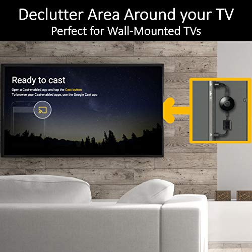 Mission - Cable de alimentación USB para Chromecast y Chromecast Ultra (CHROMECAST NO incluido)