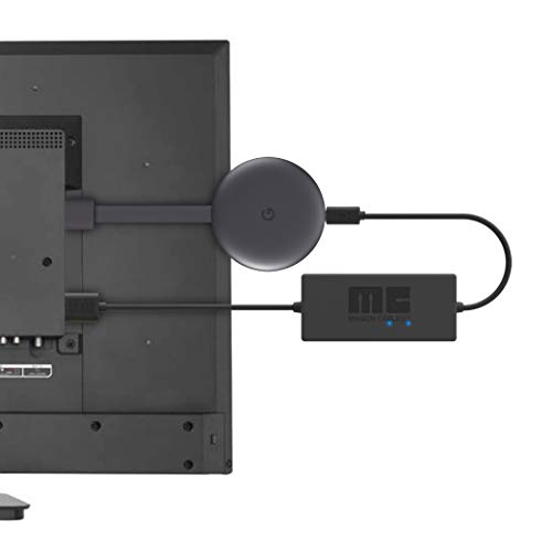 Mission - Cable de alimentación USB para Chromecast y Chromecast Ultra (CHROMECAST NO incluido)