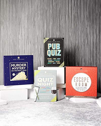 Misterio de Asesinato Reutilizable en el Kit de Tren | Anfitrión de su Propia Noche de Juegos| Fiesta temática de Orient Express de 1930 |3 Finales Alternativos |Vestido de fantasía |para Adultos