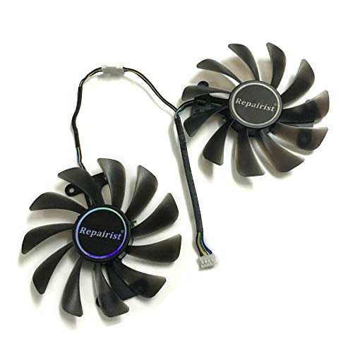 Miwaimao 2pcs/Set GTX 1070 1080 GPU Cooler Video Cards Fan For KFA2 GTX1070 Ti EX GTX 1080/1070 EXOC Graphics Card Cooling As Replacement