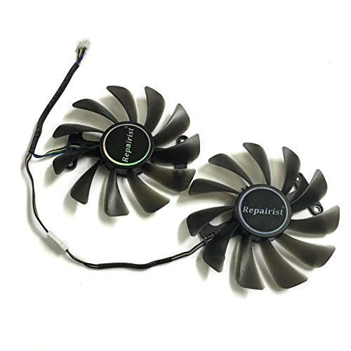 Miwaimao 2pcs/Set GTX 1070 1080 GPU Cooler Video Cards Fan For KFA2 GTX1070 Ti EX GTX 1080/1070 EXOC Graphics Card Cooling As Replacement
