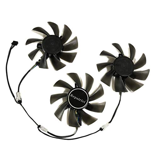 Miwaimao 3pcs/Set PLD09210B12HH Fan GTX 980TI/1080TI Video Fan For MSI GTX 980TI Lightning 6G GTX1080 TI 11G Duke Graphics Card Cooling
